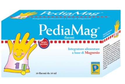 Pediatrica Pediamag Integratore di Magnesio per Bambini 10 Flaconi